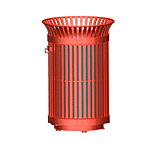 CAD Drawings Petersen Manufacturing Company, Inc. AVE Avenue Series Trash Receptacles
